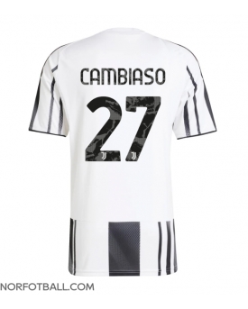 Billige Fotballdrakt Juventus Andrea Cambiaso #27 Replika Hjemmedrakt 2025-26 Kortermet Billige Fotballdrakt Juventus Andrea Cambiaso #27 Replika Hjemmedrakt 2025-26 Kortermet
